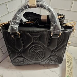 Valentino Vegan Leather Black Handbag